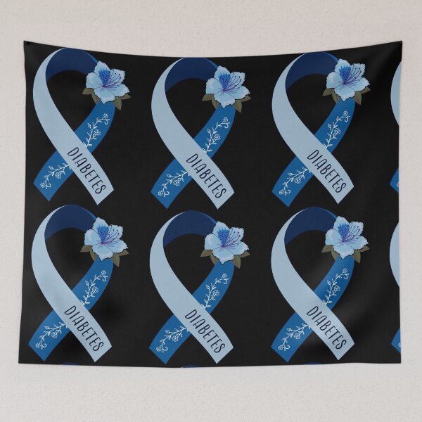 Item preview, Diabetes Awareness, Diabetes Ribbon Sticker designed and sold by HailieHessel.