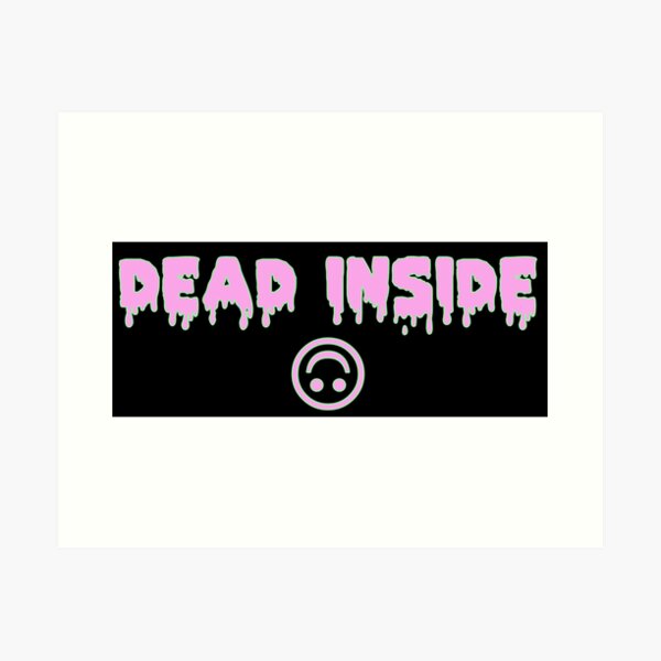 Aperçu de l'œuvre DEAD INSIDE - VAPOR créée et vendue par jenkii.