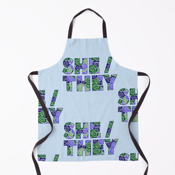 Item preview, SHE / THEY pronouns trans non-binary roses designed and sold by incurablehippie.