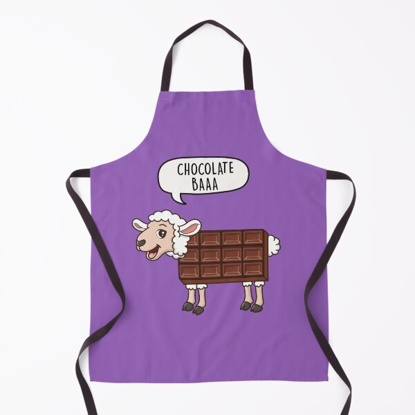 Item preview, Chocolate Baaa - Sheep Chocolate Bar Pun Gift designed and sold by LEFDDesigns.