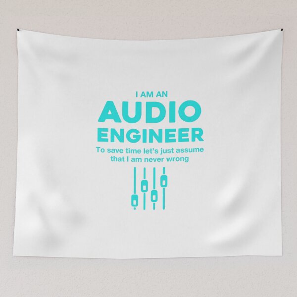 Item preview, I AM AN AUDIO ENGINEER designed and sold by antipatic.