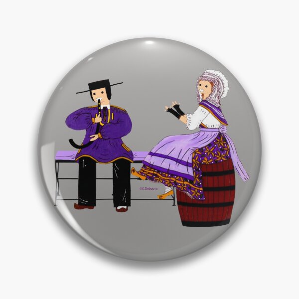 Item preview, Comtois folklore, Salins, Jura, France designed and sold by Catherine Debusne.