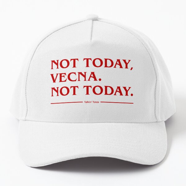 Item preview, Not Today Vecna designed and sold by ElizHeidenreich.