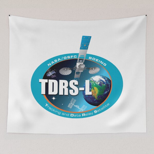Item preview, Tracking and Data Relay Satellite 12 Logo designed and sold by Nikki SpaceStuffPlus.