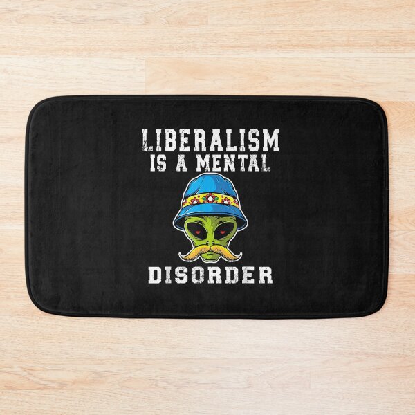Item preview, Funny Alien Quote - Liberalism is a Mental Disorder T-Shirt designed and sold by Kanter-Gabay.