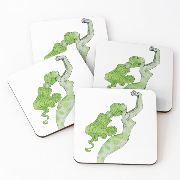 Item preview, Bright Green- Mermay 2022 day 10 designed and sold by Adca-art.