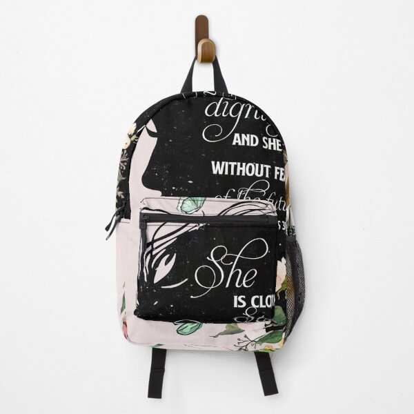 Item preview, She Is Clothed With Strength And Dignity Proverbs 31-25 designed and sold by leshiarivers.
