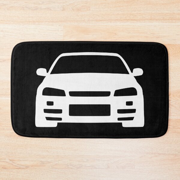 Item preview, Nissan Skyline R34 GTR white silhouette designed and sold by EdimDesign.