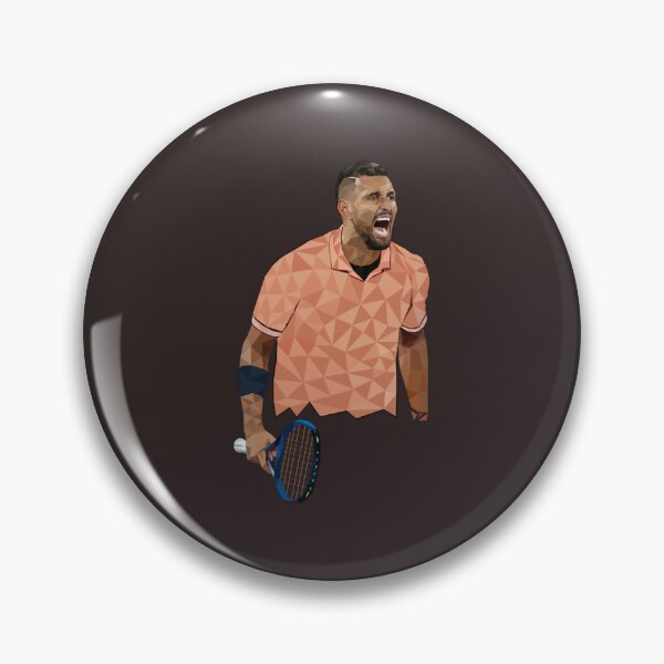 Item preview, Mighty Nick Kyrgios low poly art   designed and sold by NikolaidisDs.