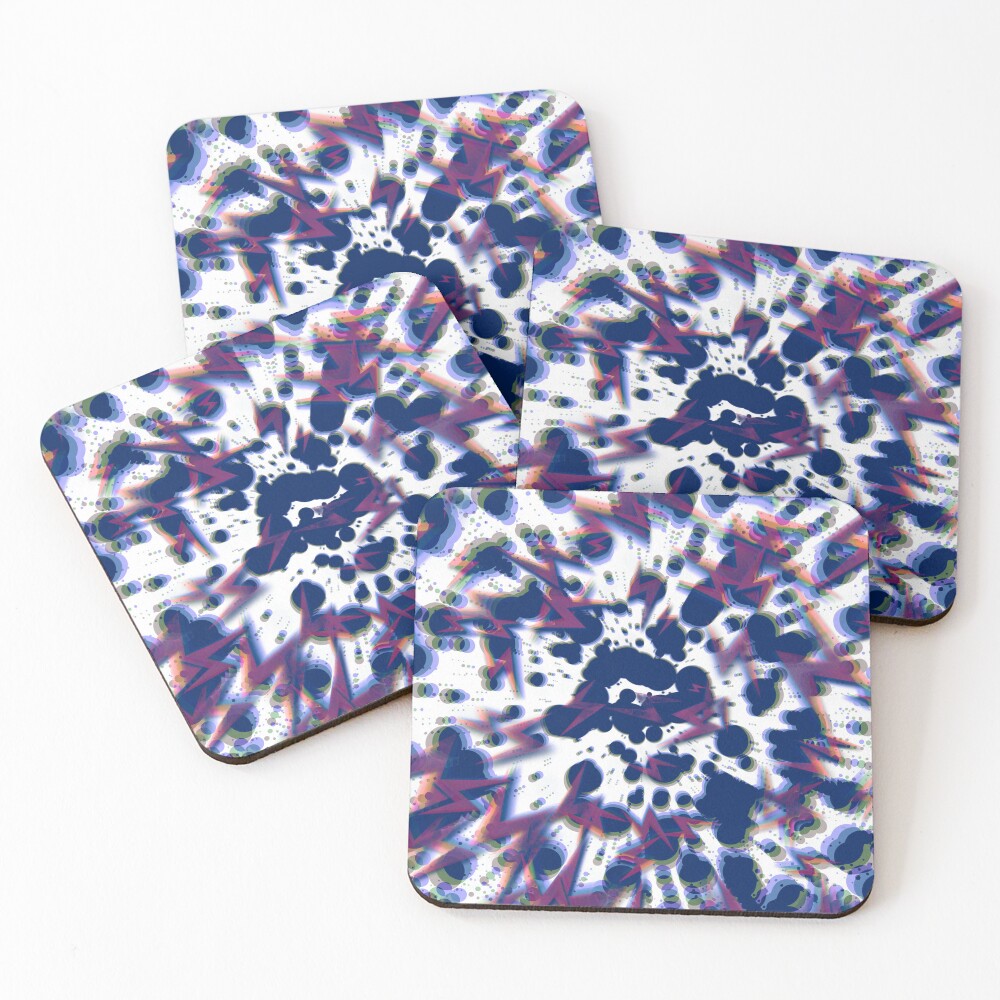 Item preview, Coasters (Set of 4) designed and sold by icecaverns.
