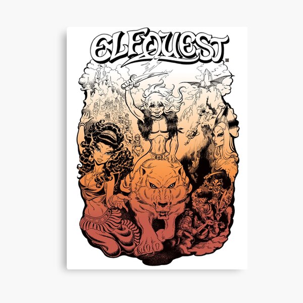 ElfQuest: First Portfolio Canvas Print