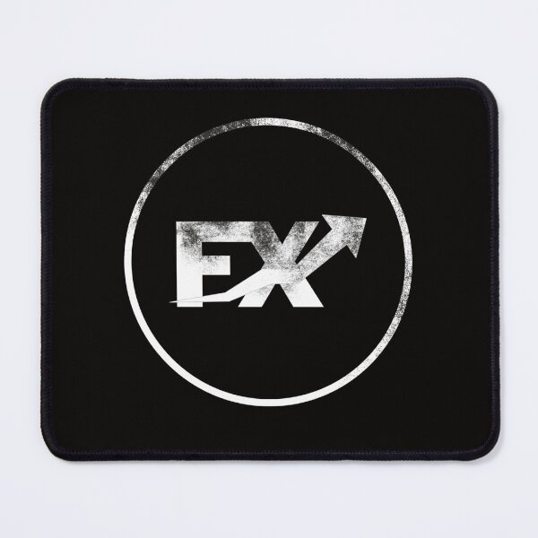 Item preview, Fx , forex or foreign exchange trading round Distressed logo Sticker designed and sold by EarleneParisian.