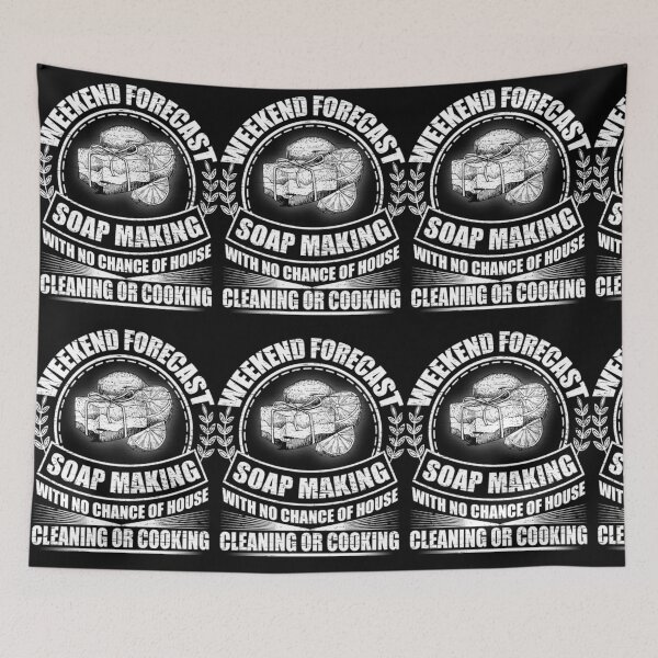 Item preview, Soap making cooking weekend forecast Classic T-Shirt designed and sold by BeatricHowell.