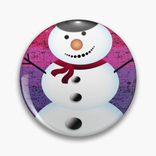 Item preview, Funny retro Jeezy Snowman Funny retro Happy Snowman Winter Sticker designed and sold by love555o.