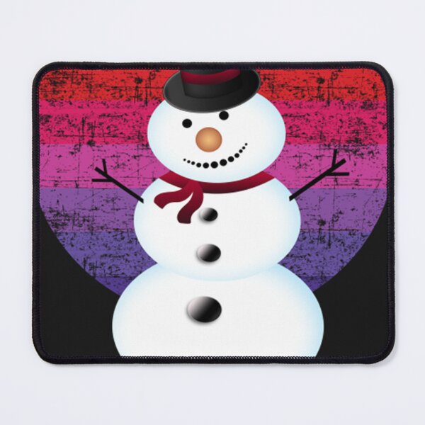 Item preview, Funny retro Jeezy Snowman Funny retro Happy Snowman Winter Sticker designed and sold by love555o.