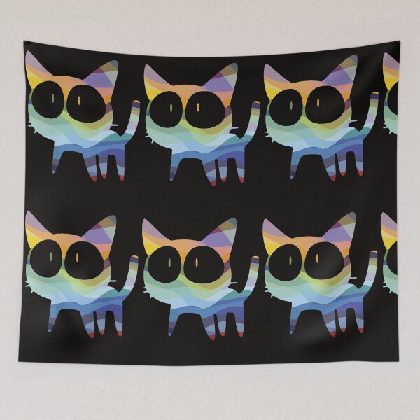 Item preview, FLCL Takkun Cat Classic T-Shirt designed and sold by BeatricHowell.