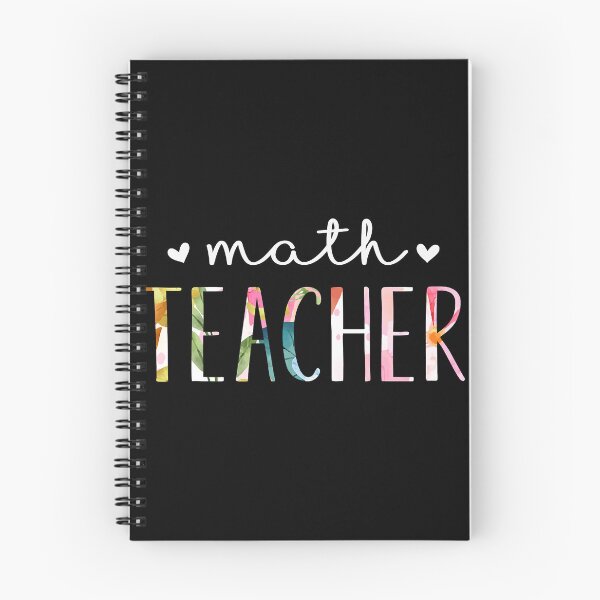 Item preview, Math Teacher Cute Floral Design designed and sold by AlbredaAE.