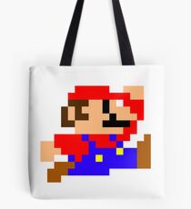 Super Mario - Pixel - Retro Games Tote Bag