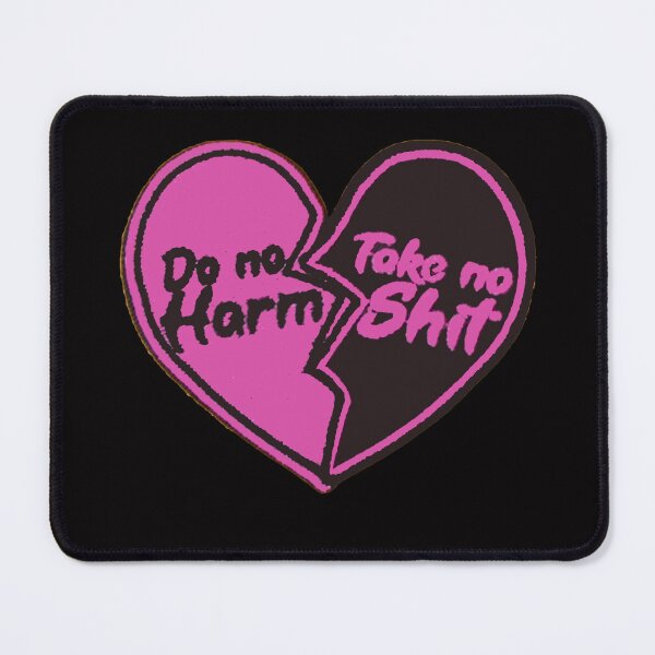 Item preview, Do No Harm But Take No Shit - Advice From A Hippo - Vintage Fuck Flower OS designed and sold by Viktor Kabbach.
