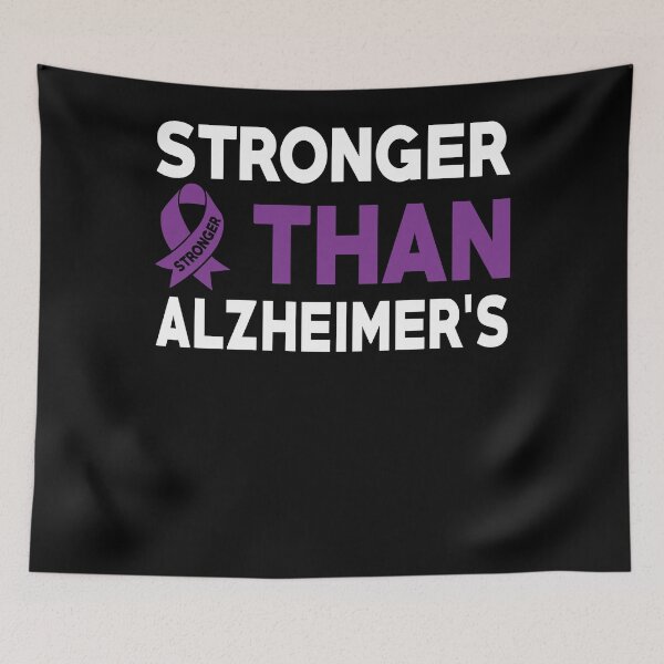 Item preview, Alzheimers Awareness Stronger Than Alzheimer's Awareness Warrior designed and sold by OtiliaNikolaus.