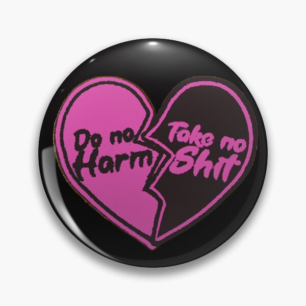 Item preview, Do No Harm But Take No Shit - Advice From A Hippo - Vintage Fuck Flower OS designed and sold by Viktor Kabbach.