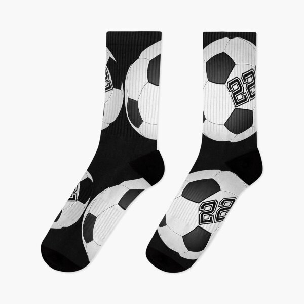 Item preview, Football Soccer Player Jersey No 22 Back Number 22 Ball Sport Sticker Gift Sticker designed and sold by EarleneParisian.