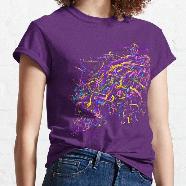 Splash Glass Rattlesnake - Remastered Digital Painting Classic T-Shirt