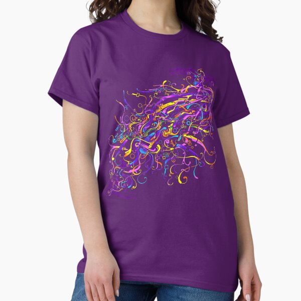 Splash Glass Rattlesnake - Remastered Digital Painting Classic T-Shirt