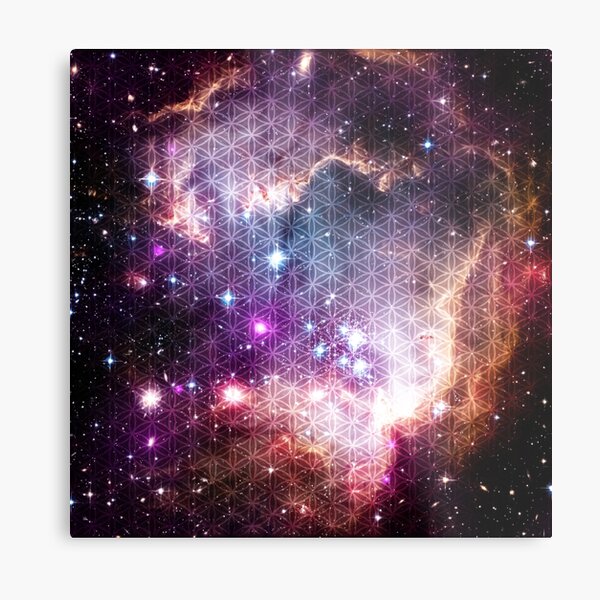 'Sacred Nebula' Metal Print