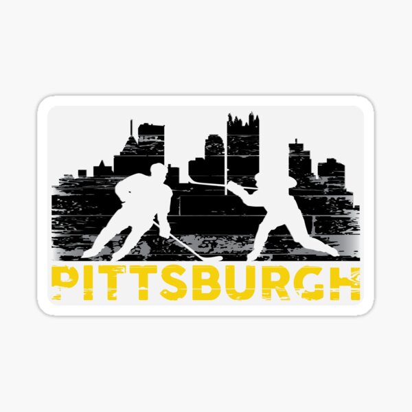 Item preview, Pittsburgh Hockey Black and Yellow designed and sold by polliadesign.