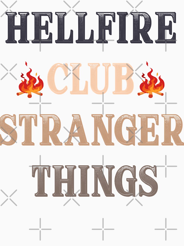Discover Funny Gifts Hellfire Club Stranger Things Vintage Photograp | Essential T-Shirt 