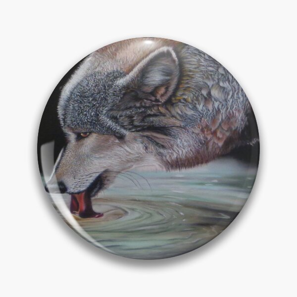 Item preview, A water point for a wolf designed and sold by beatrice-juhel.