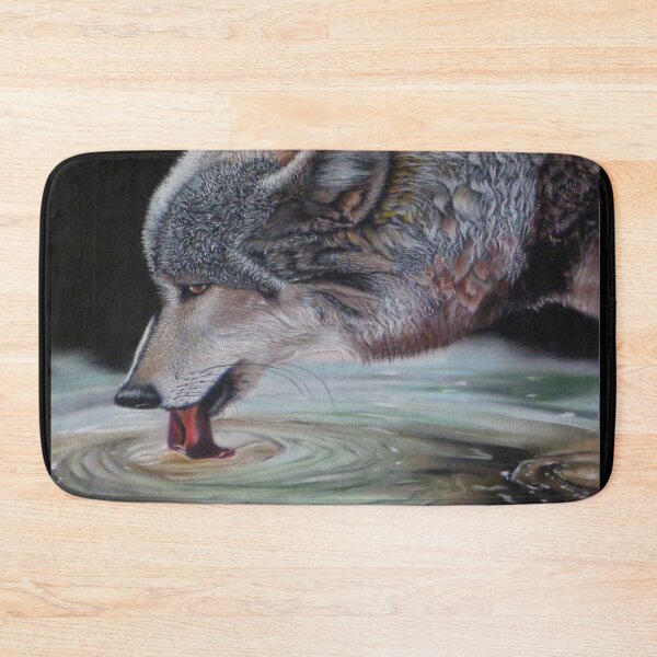 Item preview, A water point for a wolf designed and sold by beatrice-juhel.