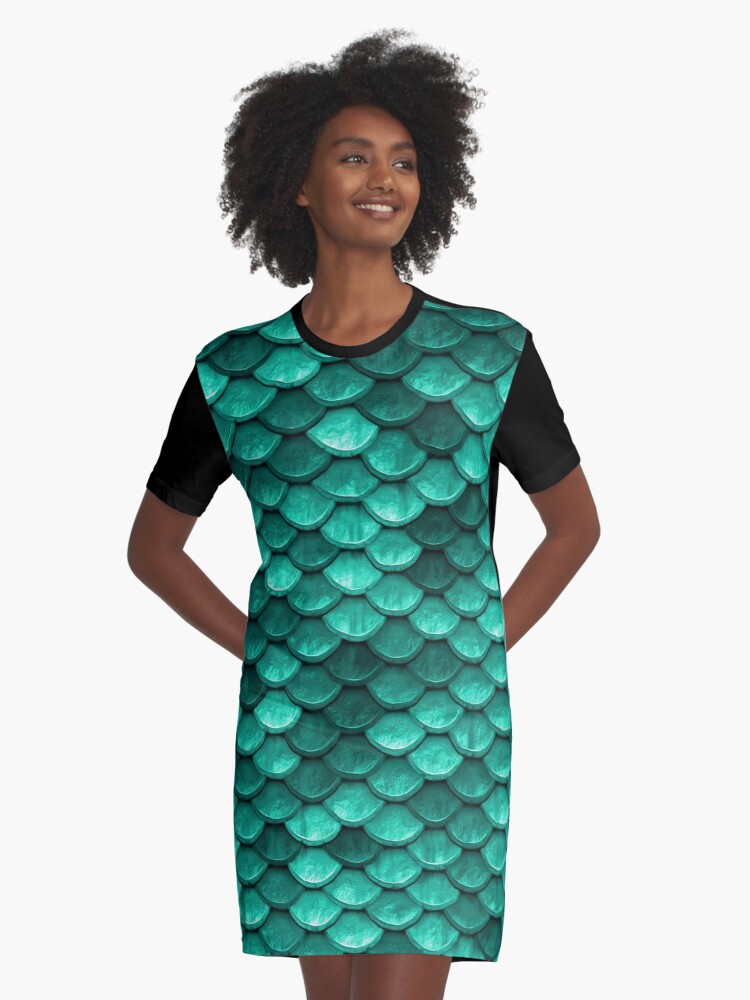 Mermaid store scale dress