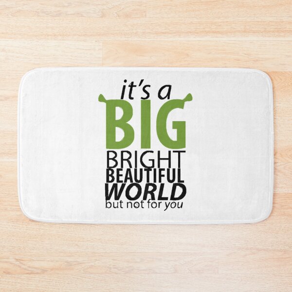 Item preview, It's A Big Bright Beautiful World T-Shirt designed and sold by love555o.
