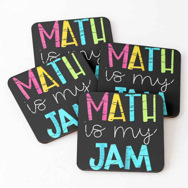 Item preview, Math Teacher Math is My Jam designed and sold by AlbredaAE.