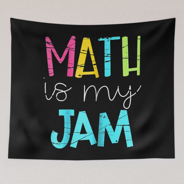 Item preview, Math Teacher Math is My Jam designed and sold by AlbredaAE.