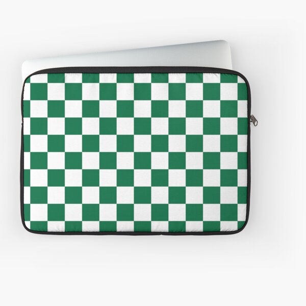 The Laptop Sleeve - Vintage Green Check