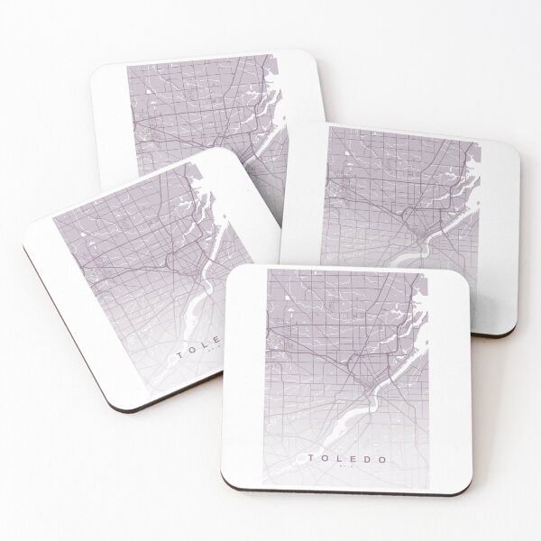 Item preview, Toledo Map Art designed and sold by artymaps.