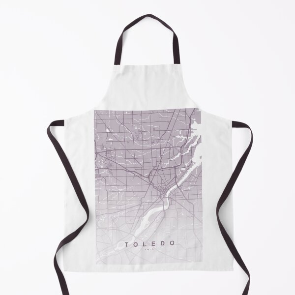 Item preview, Toledo Map Art designed and sold by artymaps.