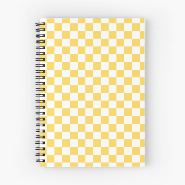 Item preview, Yellow and white square checkered pattern. Chessboard. Checkerboard. Check pattern designed and sold by Opalaeo.