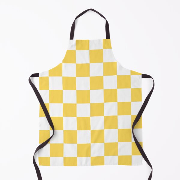 Item preview, Yellow and white square checkered pattern. Chessboard. Checkerboard. Check pattern designed and sold by Opalaeo.