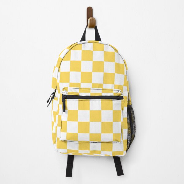 Item preview, Yellow and white square checkered pattern. Chessboard. Checkerboard. Check pattern designed and sold by Opalaeo.