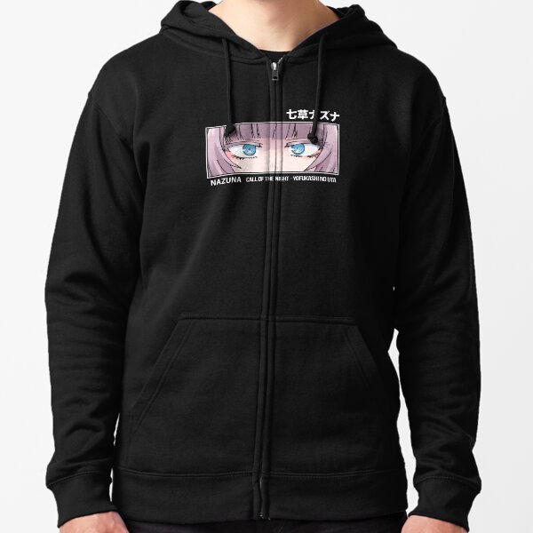 Nazuna Japanese Hoodie Call of The Night Anime Sweatshirt Graphic