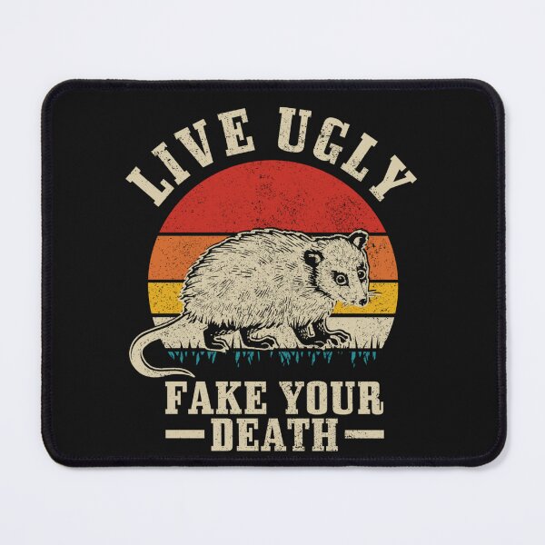 Item preview, Opossum Live Ugly Fake Your Death Vintage Funny Opossum designed and sold by Makebashington.
