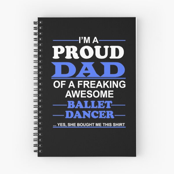 Item preview, PROUD DAD OF A FREAKING AWESOME BALLET DANCER designed and sold by antipatic.