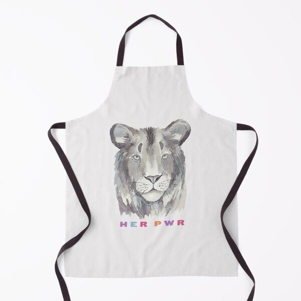 Item preview, Her Pwr | Power to Girls | Black & White Lioness designed and sold by SpeakLifeHQ.