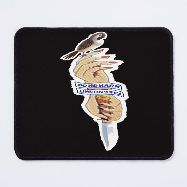 Item preview, Do No Harm But Take No Shit - Advice From A Hippo - Vintage Fuck Flower OS designed and sold by Viktor Kabbach.
