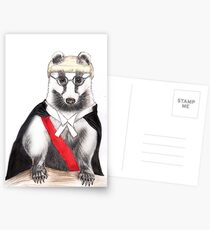 Judge Badger Postcards