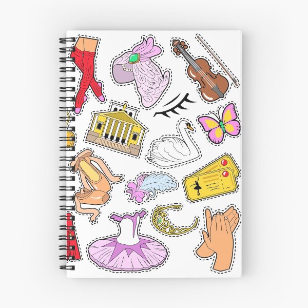 Item preview, Ballet Stickers, Badges, Patches Set with Theater Elements. Vector Doodle designed and sold by ivector.